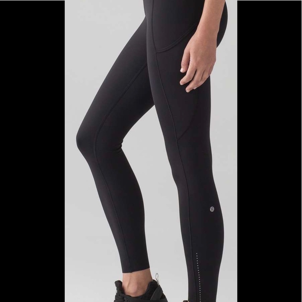Lululemon fast and free 7/8 Tight II *Nulux 25" lightweight coverage